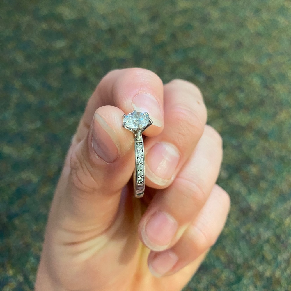 diamond ring costume jewelry
